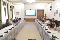 MEETING OF THE HEAD OF THE PARLIAMENTARY BUDGET OFFICE, ANDRIA GVIDIANI WITH THE GOVERNMENTAL DELEGATION OF TAJIKISTAN